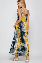 Load image into Gallery viewer, Yellow Galaxy Tie Dye Dress
