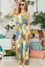 Load image into Gallery viewer, Tie Dye Knit Jumpsuit
